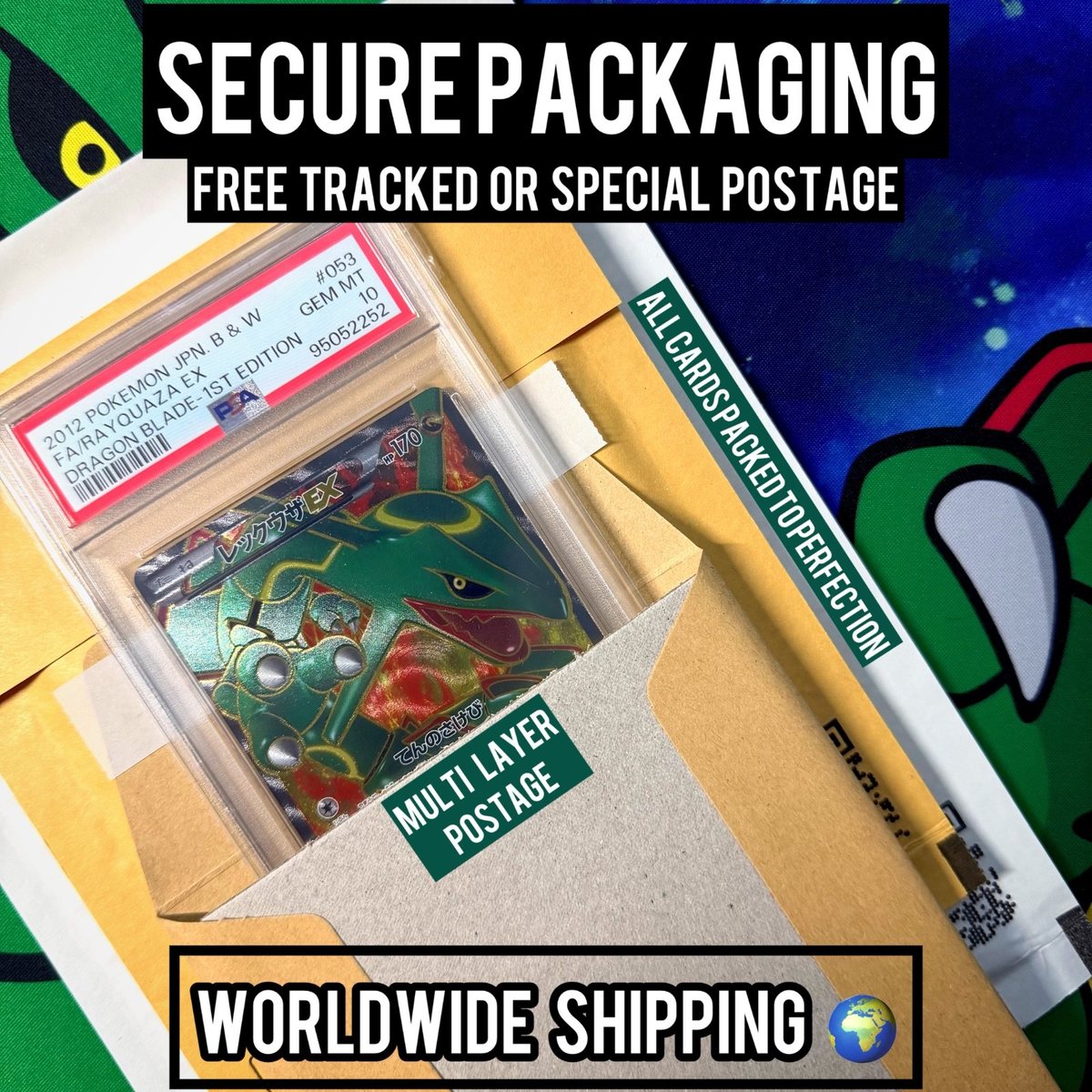 PSA 9 Rayquaza holo rare 20/95 Call Of Legends 2011 Pokemon Card – Photo 2